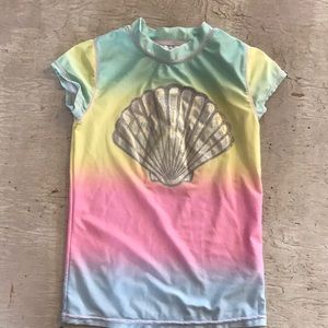 Pastel Rainbow UV top